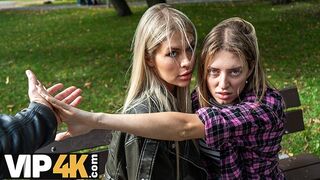 Világos Szőke izgató Zlata Shine megcsalja barátnőjét termetes faszos főnökkel