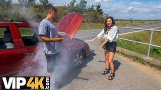 George Uhl vadul megdugja a fekete hajú kisasszonyt az erdőben