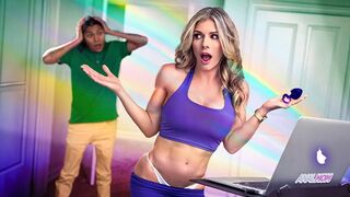 Cory Chase termetes hátsó lyukát a nevelő tini kuki megdugja