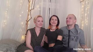 Vincent, sophia és flo megosztják a forró szerelmet édeshármasban