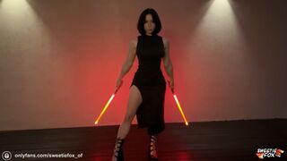 Sith csajszi magassarkúban titokban megdugja a jediket naboon