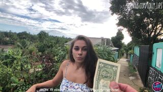 Forró spanyol csajszika egy dollárért kap baszást