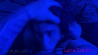 Lana cohen, a méretes didkós zsidó milf arcba kefélve és duplán összelőve