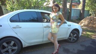 Legelső randin a tinderes kishölgyet a kocsiban szájba basztam